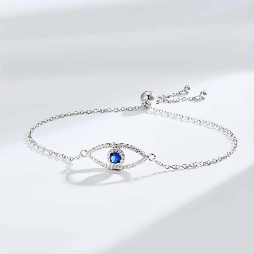 [Vivid Aurora]Devil's Eye Hollow Design Bracelet